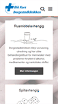 Mobile Screenshot of borgestadklinikken.no